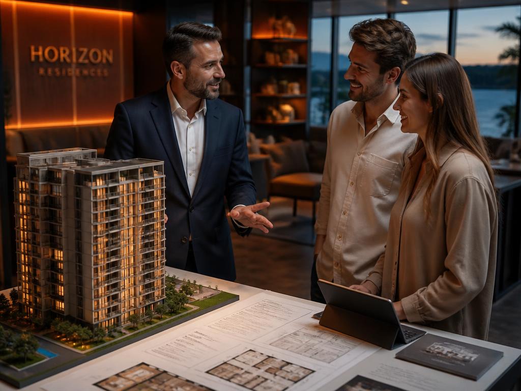 Project Marketing training — Selling from plans and renders.